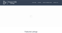 Desktop Screenshot of dumesfalk.com